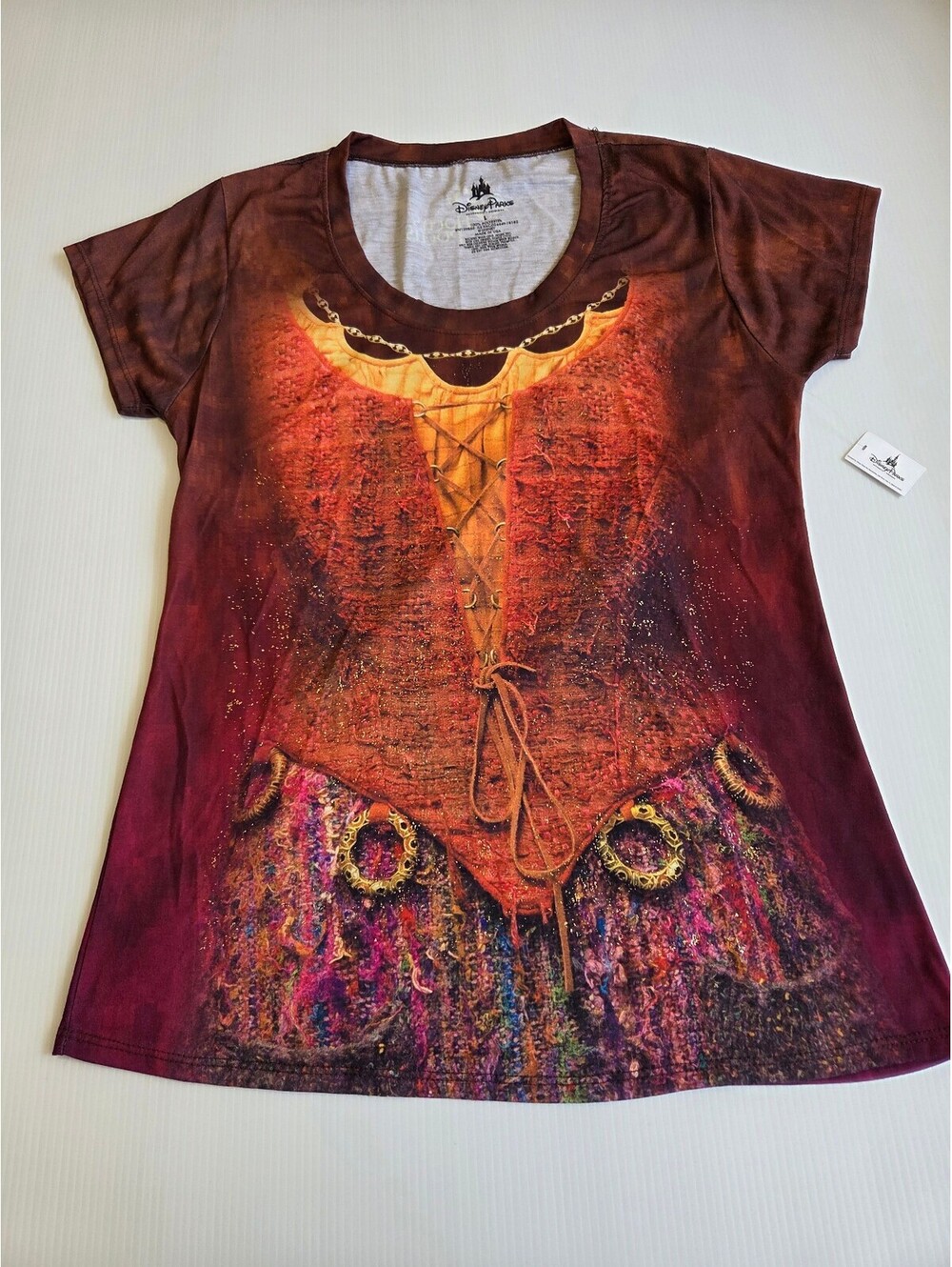 Disney Parks 25 Years of Hocus Pocus Women's T-Shirt, 100% Polyester, Size Large